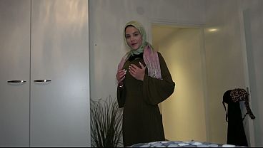 Fucking my neighbor in his wife&rsquo;s bed, we got caught , massive creampie,