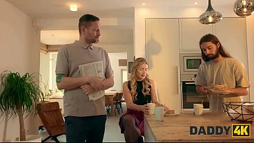DADDY4K. Webcam model secretly fucked fiance's stepdaddy