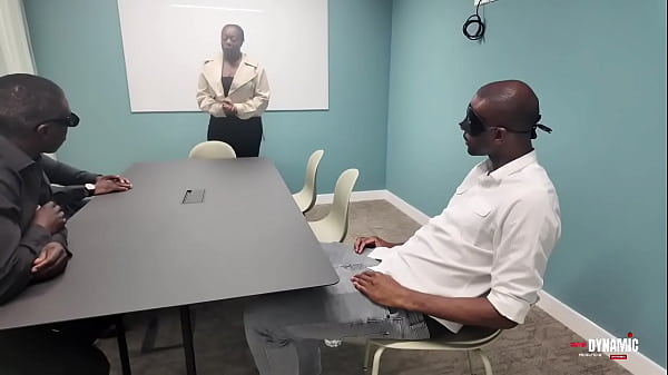 Banging in the Boardroom - fucked over the table