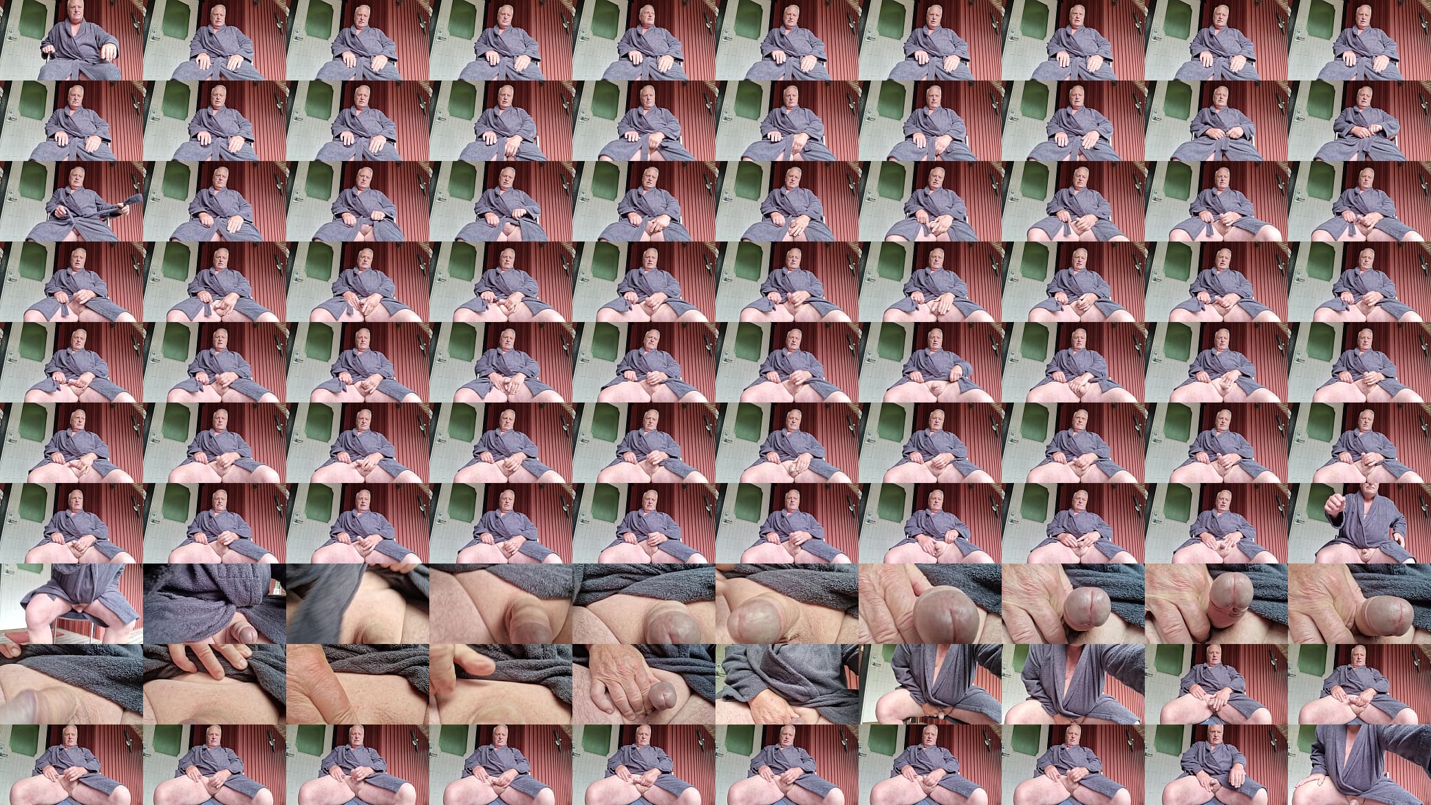Chris old man shaved 预览图