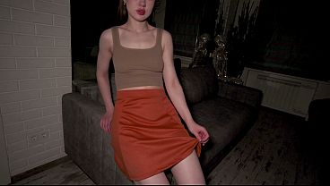 Real sex in a dark room, with an athletic big ass teen, she cums from me and takes deep into her mouth, i bet she likes it..