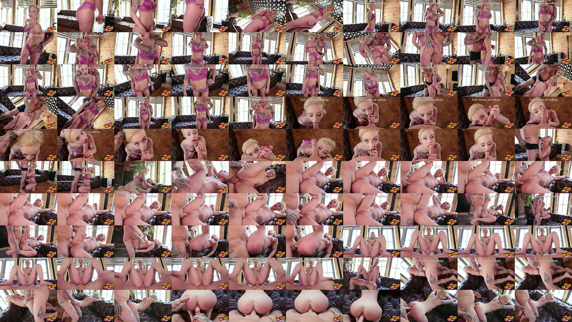 FunSize Teens - A Petite Tattooed Blonde is Nailed Hard in the Ass 预览图