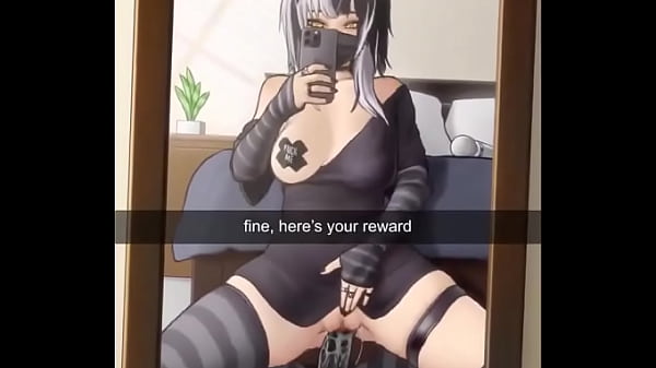 Hot bitch has fun with dildo