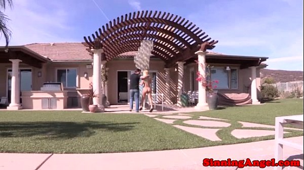 Glamcore blonde licked and fucked