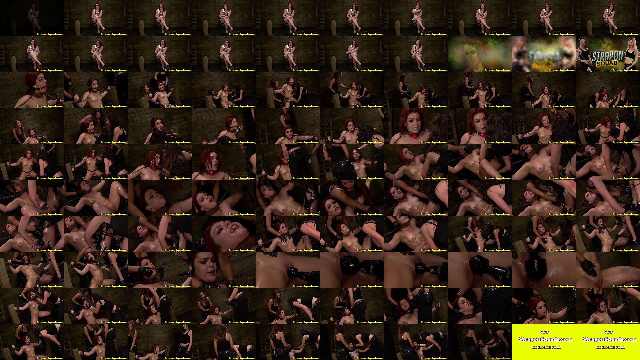Unrelenting lezdoms punish redhead submissive 预览图