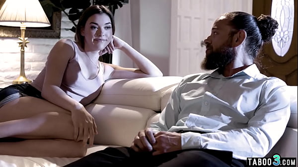 Teen Anny Aurora helping to step uncle celebrate his anniversary