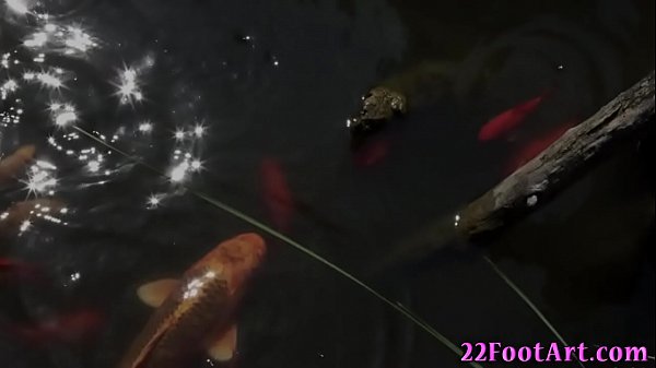 Babes feet stroke cock outdoors