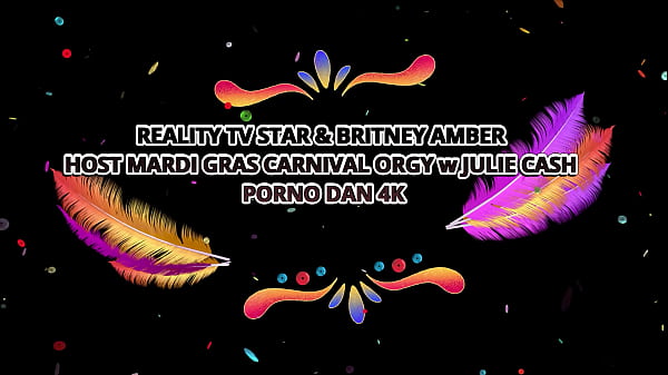 Britney Amber, Julie Cash & Ashli Ames Gang-Banged In Mardi Gras Orgy!