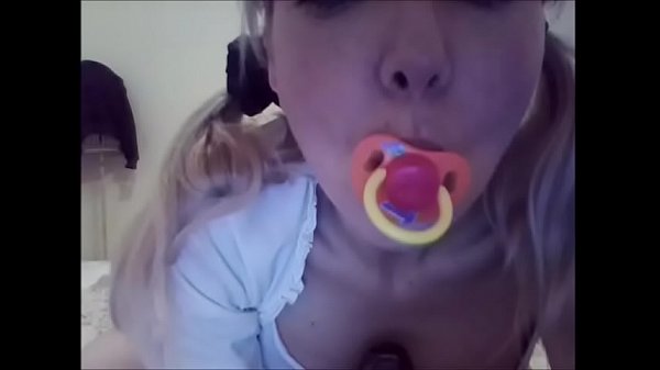 how nice to be a b. ! pacifier, diaper and lollipop and a wet little thing to be discovered