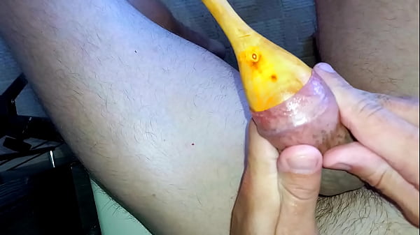 Cumming twice with help big spoons inside my bi...