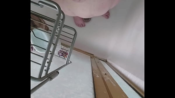 Misty Brooks, BBW, taking a good clean shower