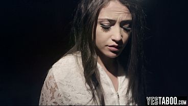 Tiny gorgeous MILF punished and railed for not obeying mature BF