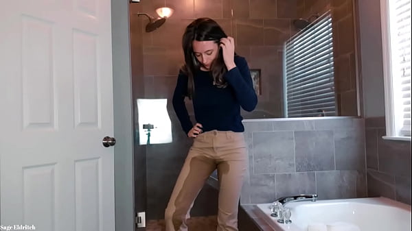 Sage Eldritch Absolutely Soaking SOLD Khaki Pants & Panties with Pee
