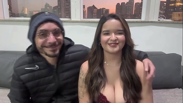 Husband surprised slutty wife with masked man hard to make her cum with another