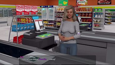 BBW Milf saw Stepson's Porn Game - Mystery of Milfs part 3