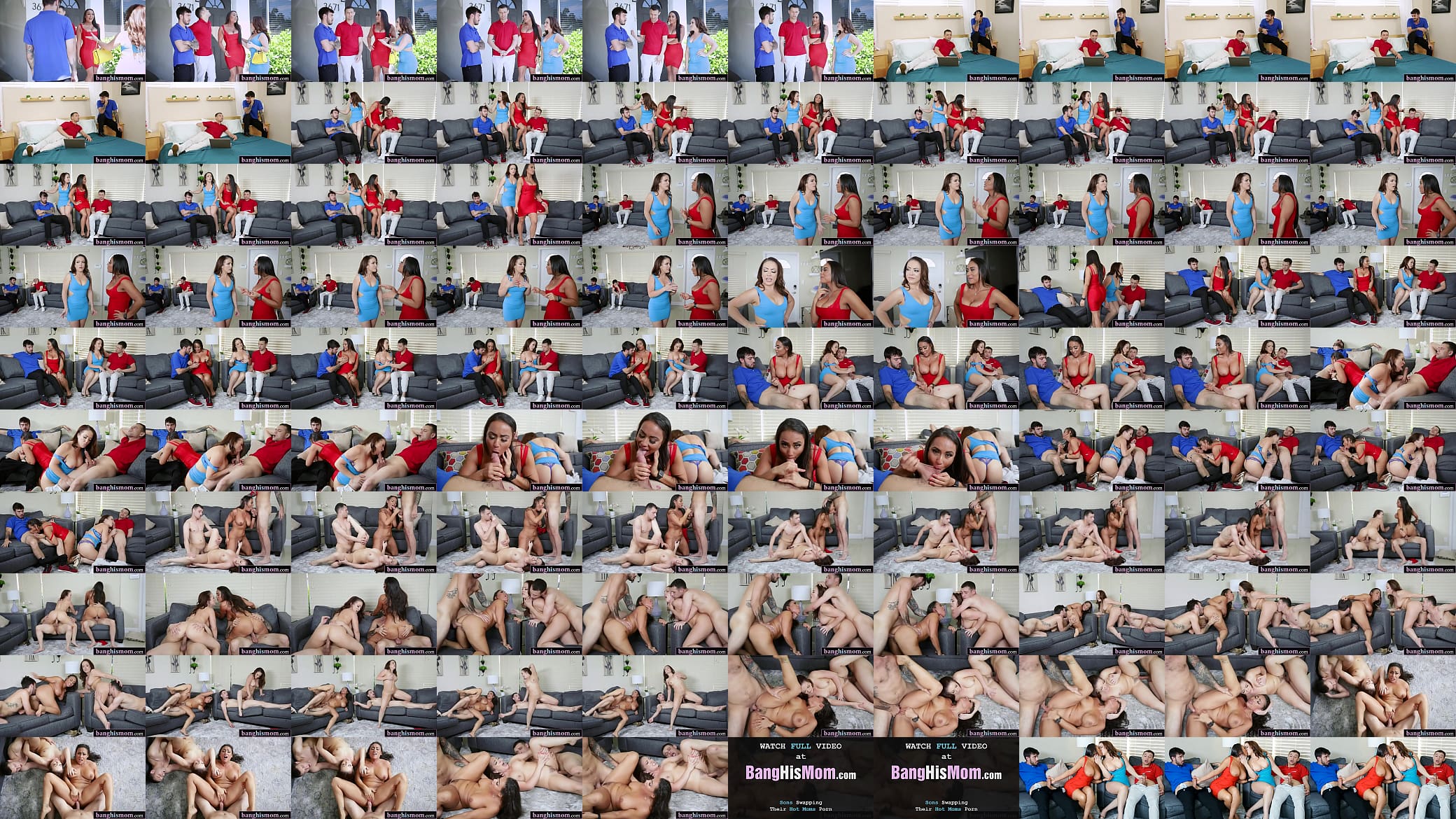 Best MILF Friends Share Their Stepsons&#039; Hard Cocks (Carmela Clutch, Carmen Valentina) 预览图