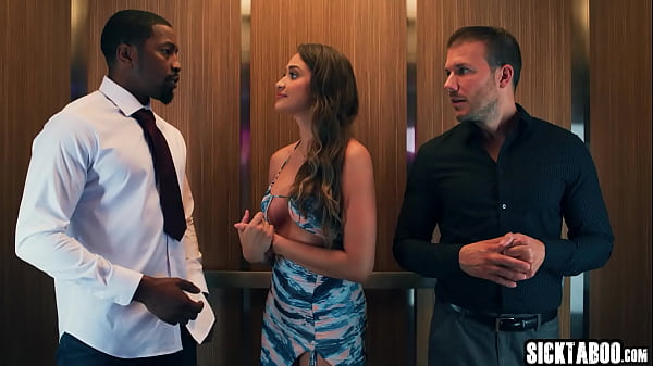 Download Video - Hot big tits Latina teen Gizelle Blanco got double teamed in the elevator