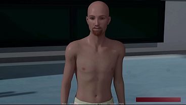 Away From Home 15 Liam Swim Lesson With Jennet and Eva Private Story Moment Visual Novel Gameplay