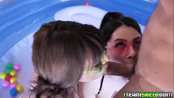 Kiara Edwards and Valentina Nappi sharing the studs big meat