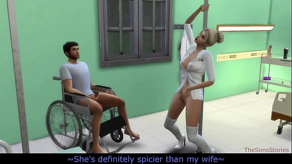 The Sims 4, nurse seduced and fucked a patient. She's recording it for proof of betrayal