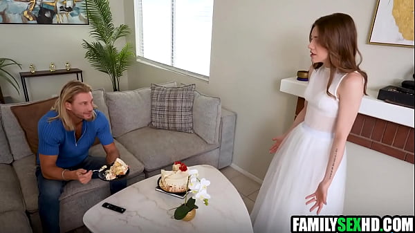 Sneaky stepdad fucks soon to be bride stepdaughter