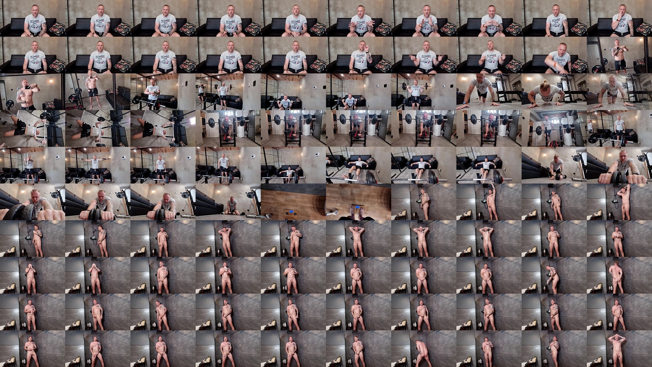 Video for my Gay fans. Workout and shower fun. 预览图