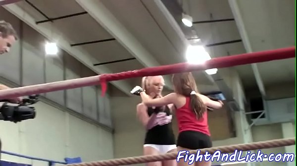 Wrestling european beauties licking pussies