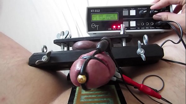 Download Video - E-STIM&comma; BALL VICE & COCK RESTRAINT WITH EROSTEK ET-312B