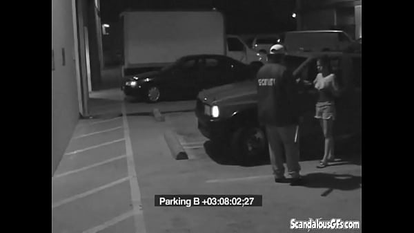 Slut blows security guard to get out of fine