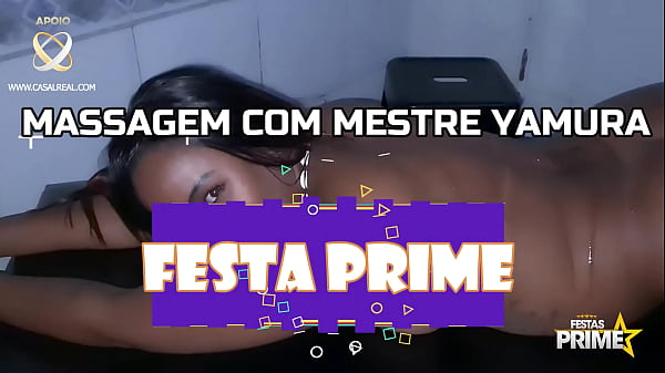 Download Video - Massagem com Mestre yamura na Bela &Iacute;ndia Prime na Festaprime