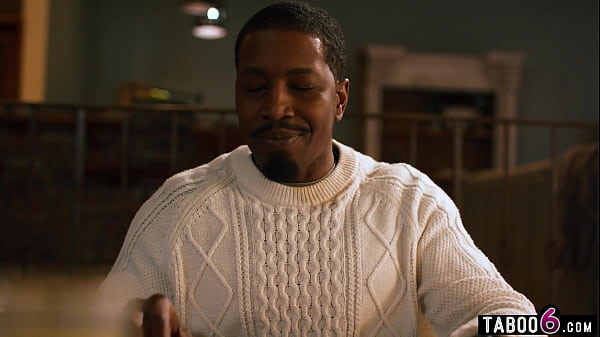 Wife cuckold by black boss and himself when he came over for dinner
