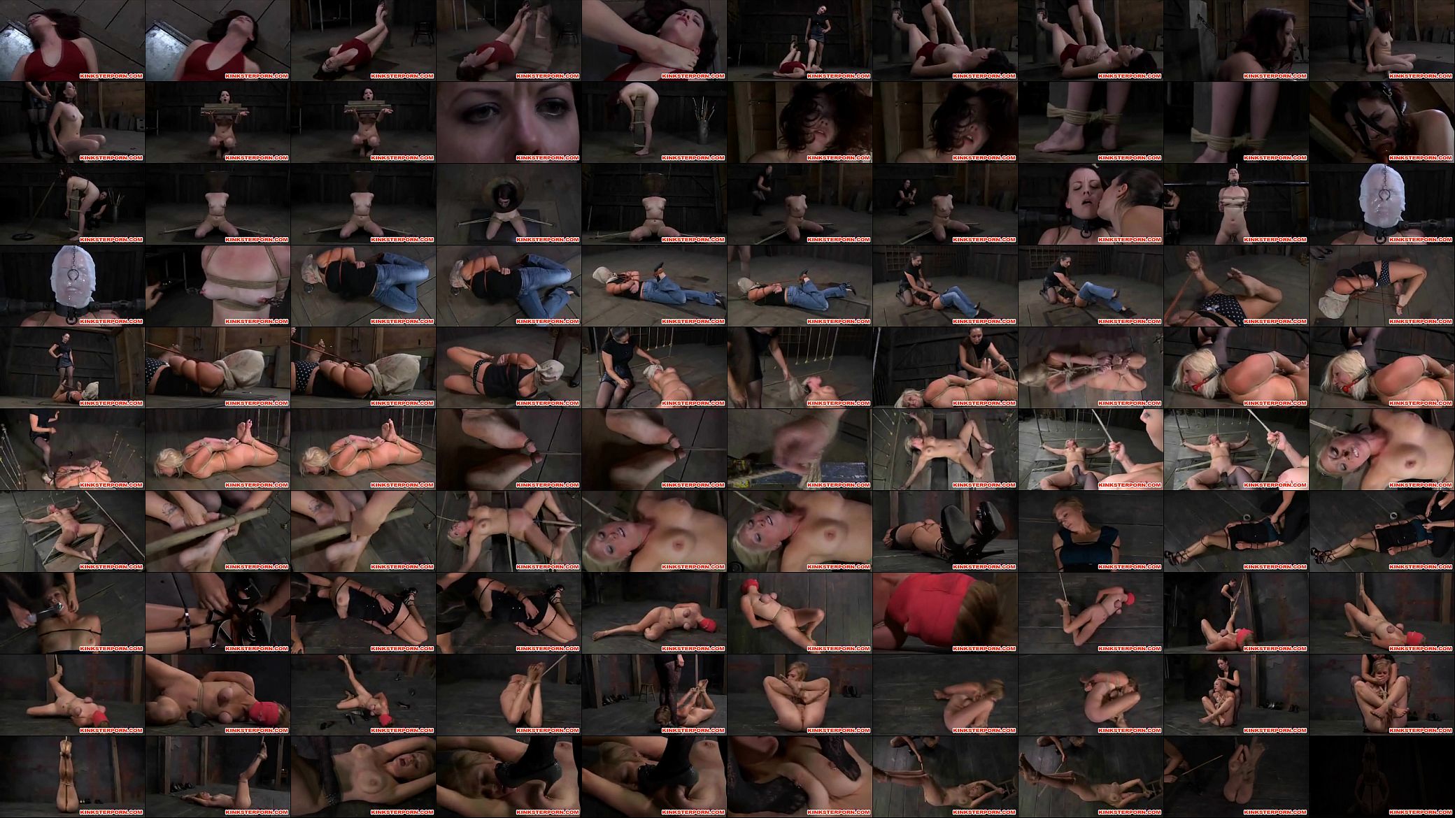 Lesbian BDSM &ndash; Bondage Painful World 预览图