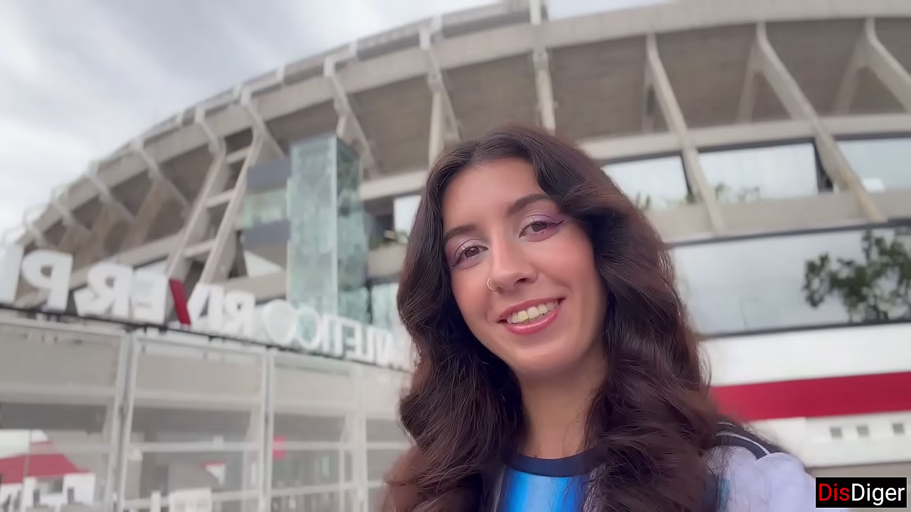 Horny Football Player Catches a Fan Near the Stadium to Have Sex