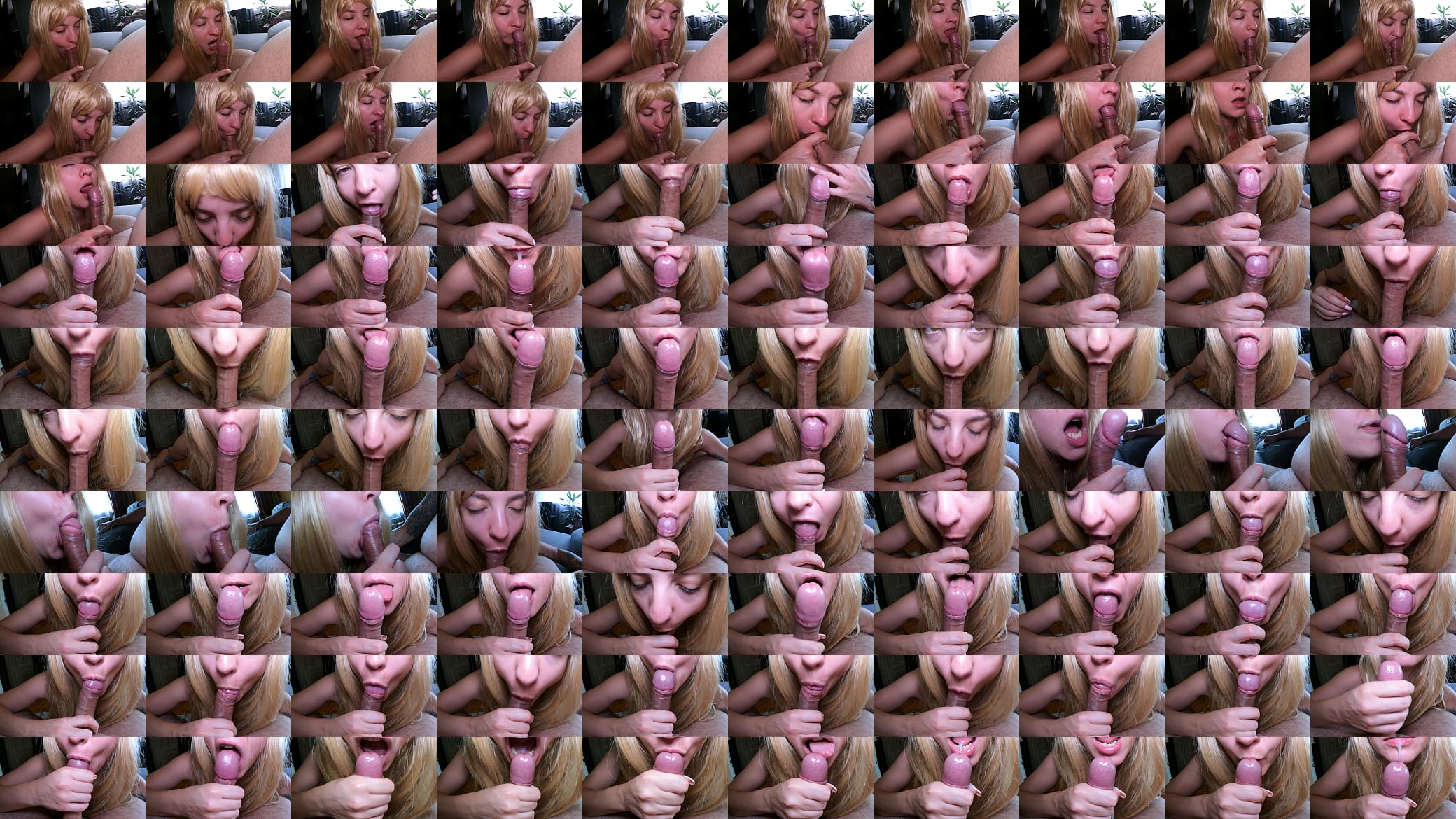 A hot, passionate ASMR Cock Sucking from my Stepmom 预览图