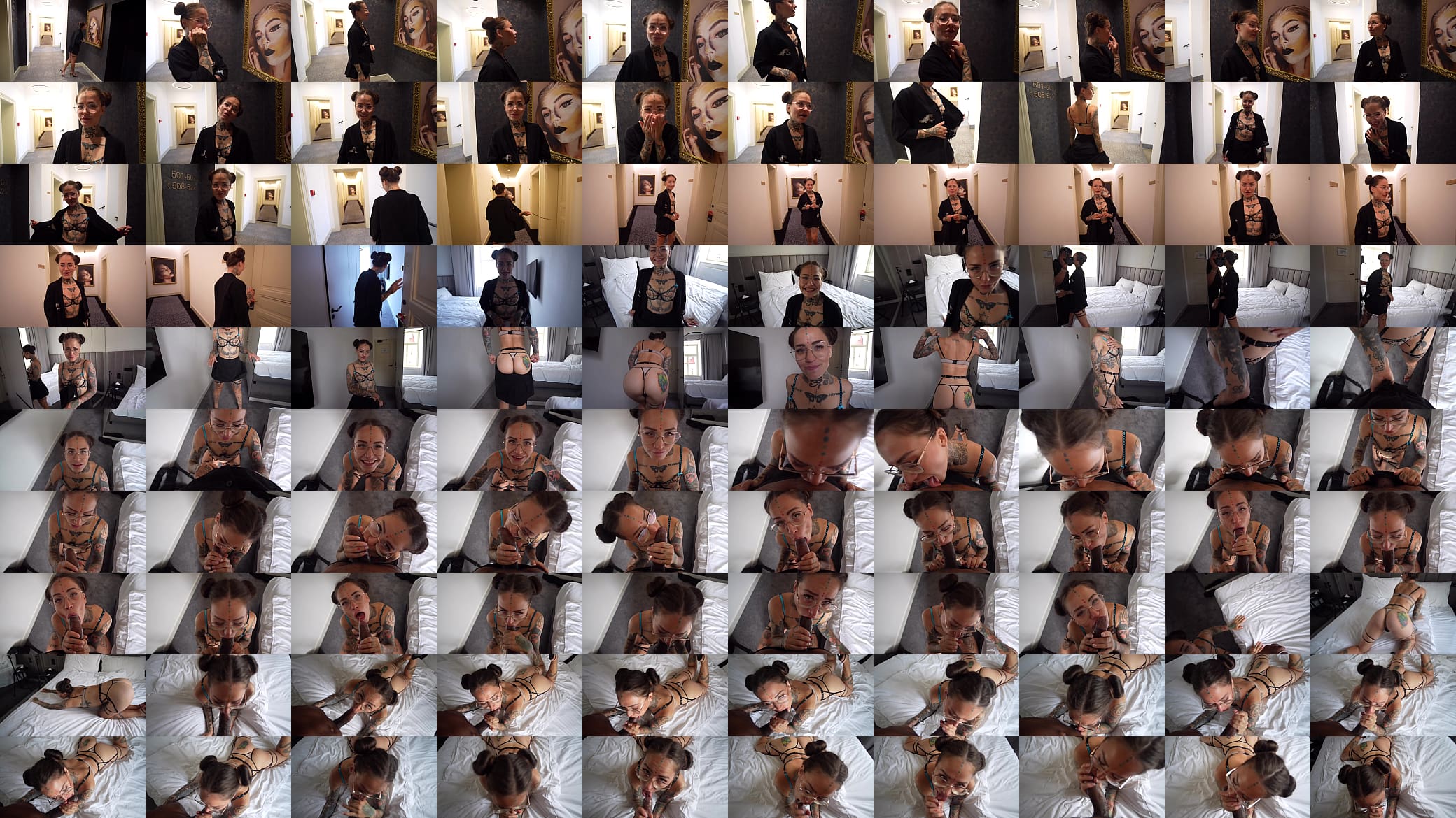POV - Me follo a una desconocida cachonda que est&aacute; en mi mismo hotel y la grabo 预览图