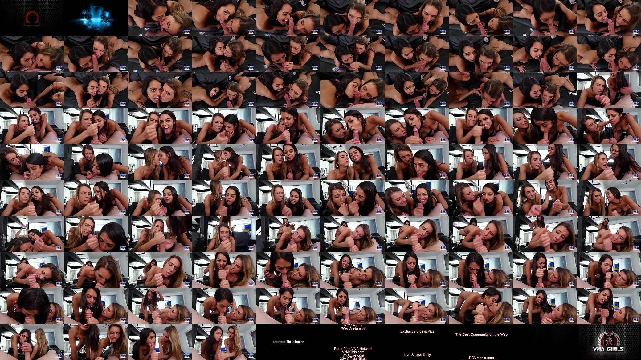 POV Vienna Black And Tara Ashley Stroke That Wang With Their Mouths! 预览图