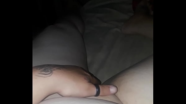 Masturbating