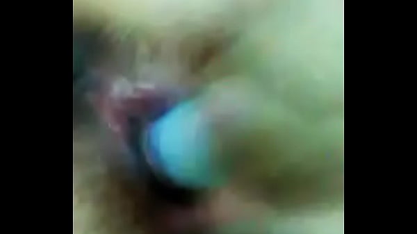 Asian girl play with tube