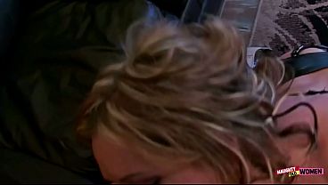 Raunchy milf interrupts his reading to get her big ass spanked and pussy deeply creampied