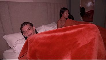 She's an expert at giving head! Brothers-in-law, but in the same bed