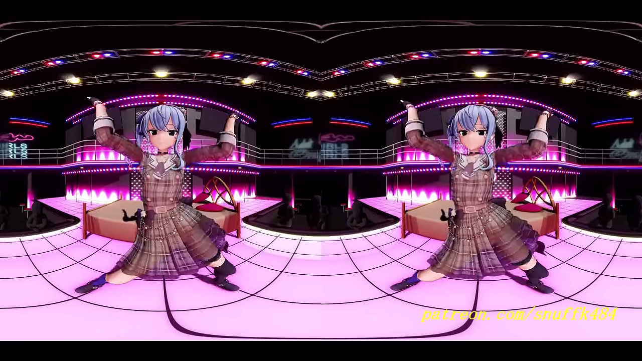 VR180 mmd Suisei Dance 3d hololive Hentai
