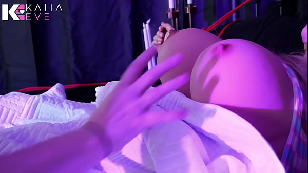Magic Milk Tubes Massively Inflate Goddess Tits & Belly