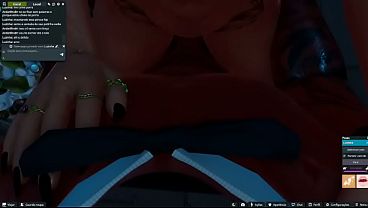 AndarilhoBr - (Porn actress test) with (Luzinha) a young Brazilian girl from 3dxchat.