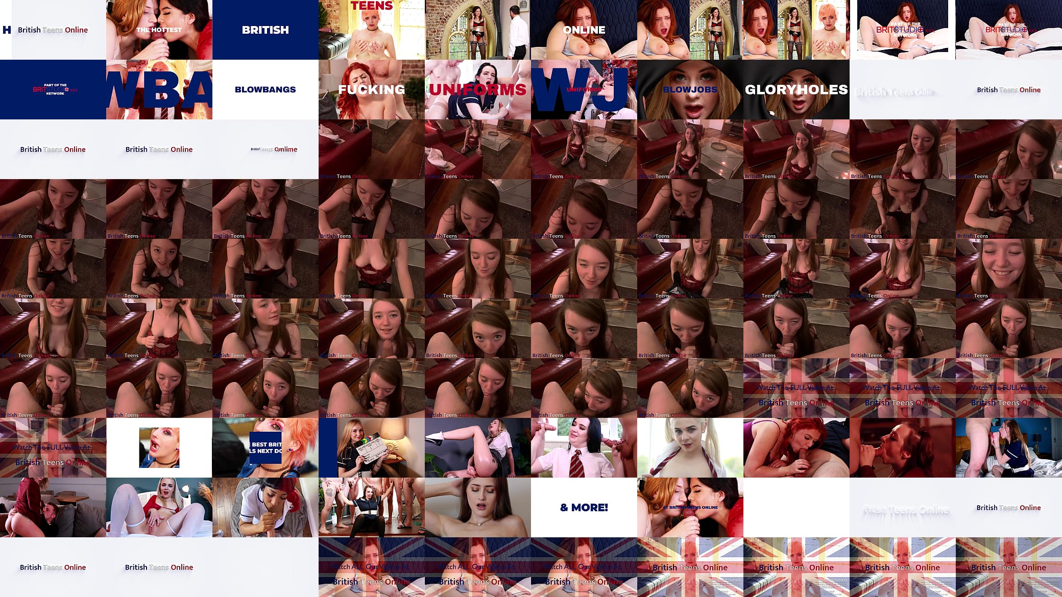 British Teen Sloppy Blowjob &amp; Tit Wank 预览图