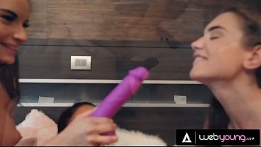 Naughty All Natural Babes Anita Bellini, Mary Rock & Ava Black Go Wild On The ANAL THREESOME Fun