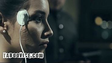 Brunette Housewife Fucked by Law Enforcer in Dystopian Future