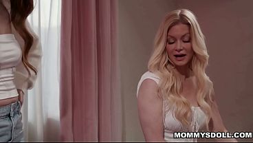 Serene Siren harbors intimate feelings for her stepdaughter Harley Love leading to both of them coming together for tende, loving sex