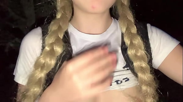 I get lost in the jungle and I touch my delicious pink pussy and my beautiful natural tits