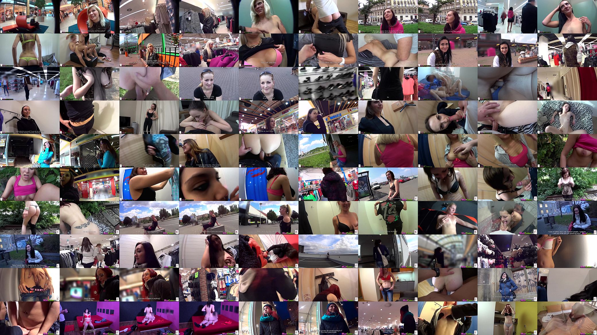 Mall Cuties Compilation of czech teen girls seduced and fucked 预览图