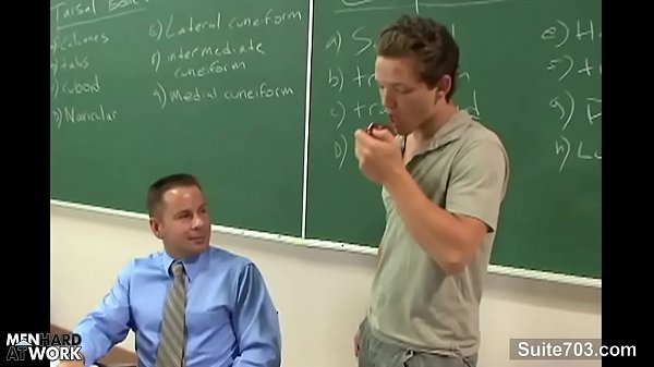 Sinful gay teacher gets nailed by gay student i...